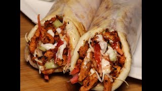 Grilled Chicken Shawarma with Tahini Sauce By Recipes of the World [upl. by Sankaran]