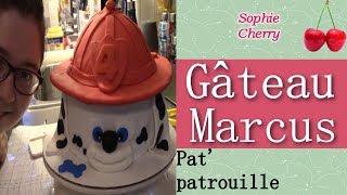 Comment faire un gâteau PatPatrouille Marcus [upl. by Aleyak]