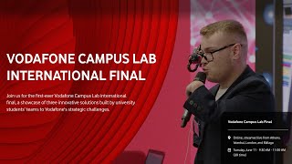 Vodafone Campus Lab International Final LIVESTREAM [upl. by Zednanref]