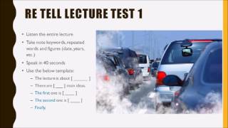 PTE Retell lecture test 1 [upl. by Seligmann]