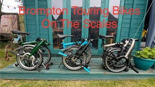 Brompton Bikes For Touring On The Scales [upl. by Ehgit]