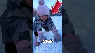 Niña hizo nieve en casa hechos viralvideo viralshorts shortvideo shorts new ytshort ytviral [upl. by Rocher59]