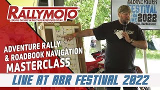 ROADBOOK MASTERCLASS LIVE ABR [upl. by Iaras]