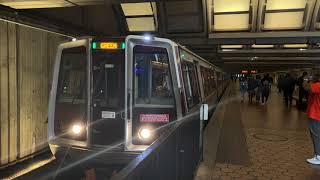 WMATA 2000 Series farewell train Anacostia [upl. by Blake182]