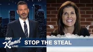 Nikki Haley Rips Off Mean Tweets Ted Cruz’s Suspicious Legislation amp Can Trump Run for President [upl. by Oiretule]