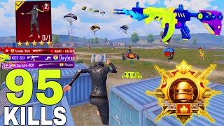 95KILLS😱IN 3 MATCHES with FULL S2 OUTFIT🔥Pubg mobile [upl. by Yeldud]