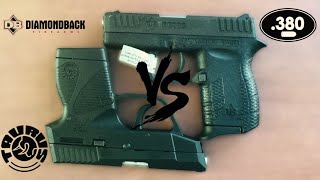 Diamondback DB380 VS Taurus TCP [upl. by Ydnor]