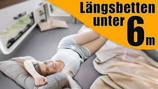 Längsbetten im Kastenwagen Wohnmobil unter 6 Meter Länge [upl. by Tani]