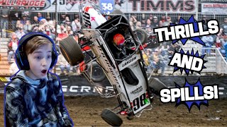 Reacting to the 2024 Chili Bowl THRILLS amp SPILLS [upl. by Niall]