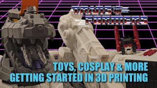 3D Printed Transformers  3D Printing Toys  with Mike Syfritt amp Friends  Half the Battle Toys [upl. by Barbabas]