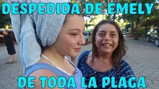 Despedida de Emely y Gustavito de toda la plaga ayer en el Majahual Parte 1 [upl. by Sivrup]