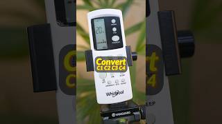 Whirlpool AC Remote Control Guide ❄ Convert C1 C2 C3 C4 ❄ shorts remotecontrol airconditioner [upl. by Erasmo]