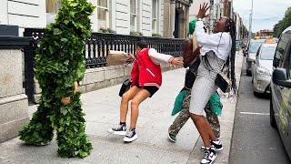 She was going to fall hard Bushman prank [upl. by Ahcsim]