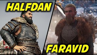 AC Valhalla Eurvicscire All Choices and Outcomes  Support Halfdan or Faravid [upl. by Goldie]