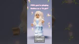 It girl Roblox look 💜 art roblox outfitideasroblox [upl. by Assyl125]