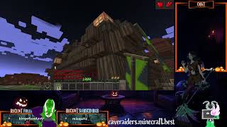 Minecraft Decorating with friends continues  azmodeusc [upl. by Llenahs]