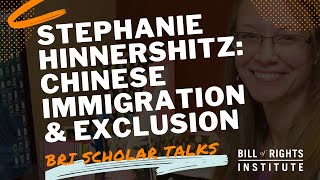 Stephanie Hinnershitz Chinese Immigration amp Exclusion  BRI Scholar Talks [upl. by Gyimah]