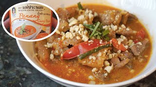 Thai Panang Curry Paste by Mae Pranom  Awesomely Delicious Restaurant Quality Recipe 4K ASMR [upl. by Ennaeed607]