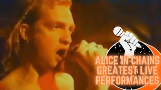 Alice In Chains Greatest Live Performances Part 1 [upl. by Lundgren]