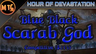 Blue Black Scarab God Control in HOU Standard Competitive deck tech MTG [upl. by Minne]