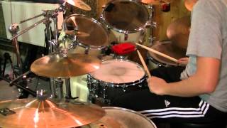 Richard Rapf  Rusko  Hold On SubFocus Remix Drum Cover [upl. by Annayek84]