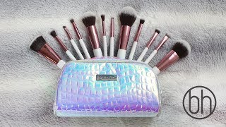 NEW BH Cosmetics CRYSTAL QUARTZ Brush Review  Demo amp Comparisons [upl. by Htebazila431]