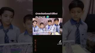 practical activity for kids about gravitational effect of earth due to gravitons [upl. by Eiramaneet]