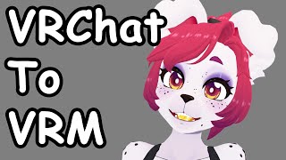 VRChat Unity to VseeFace VRM Start To Finish Tutorial [upl. by Hedvah]