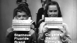 1956 Colgate Toothpaste Commercial [upl. by Eenobe]