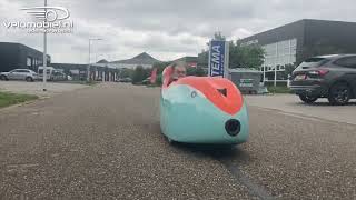 SnoekL velomobile  First ride [upl. by Atinreb]