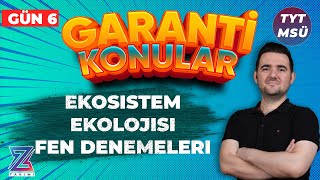 6 GÜNDE TYTMSÜ FKB GARANTİ KONULAR KAMPI  BİYOLOJİ  6 GÜN [upl. by Noxaj802]