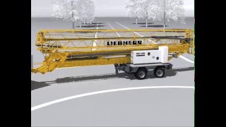 Liebherr 22 HM mobile fasterecting crane [upl. by Goldberg309]