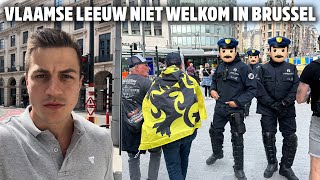 Vlaamse Leeuw verboden in Brussel [upl. by Eissed]