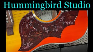 Unboxing Epiphone Hummingbird Studio Faded Cherry 2022 [upl. by Elleraj]