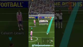 Dominic Calvertlewin🔥efootball2024 efootball2023 efootball2022 pes pesmobile efootball short [upl. by Ehttam]