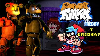 FREDDY FAZBEAR EN FNF VS Freddy Fazbear Full Week  Friday Night Funkin [upl. by Hale]