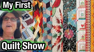 🔥 My First Quilt Show 2024 [upl. by Haldan]