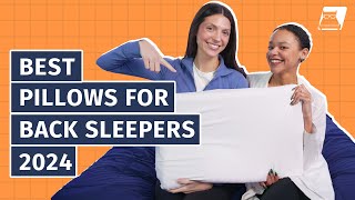 Best Pillows For Back Sleepers 2024  Our Top Six Picks UPDATED [upl. by Acimad943]