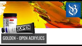 Hoe gebruik je Golden Open Acrylics met monoprinting [upl. by Adoh]