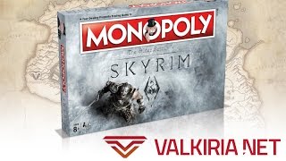 Unboxing Monopoly Skyrim Gra Planszowa [upl. by Schroder]