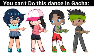 You Cant Do The quotPOKÉDANCEquot in Gacha 😰 [upl. by Thornie66]