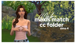 maxis match folder for the sims 4  8000 items  40 gb [upl. by Liba437]