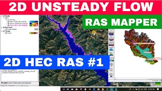 HEC RAS 2D 1 UNSTEADY 2D FLOW AREA ANALYSIS RAS MAPPER  SOLVING SOME ERRORS IN HEC RAS 2D [upl. by Lessard217]