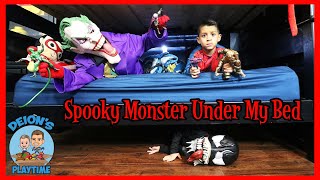 Spooky Monster Under My Bed Returns  DEIONS PLAYTIME [upl. by Ipoillak880]