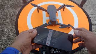 SG 907 max gps drone how to calibrate the compass amp gyroscopic amp flight test FilipinoTagalog [upl. by Oballa]