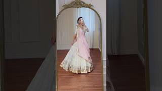 Lehenga of my dreams 🎀 weddinglehenga lehenga lehengacholi [upl. by Cychosz895]