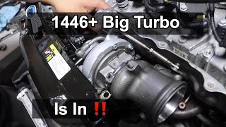 1446 Big Turbo Upgrade on the Abarth Part 2 [upl. by Meggie]