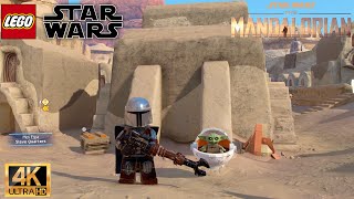 The Mandalorian Gameplay  LEGO Star Wars The Skywalker Saga 4K 60FPS The Mandalorian DLC Pack [upl. by Sairu647]