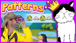 Patterns Song  Learn Patterns for Kids  Mooseclumps [upl. by Aynam719]