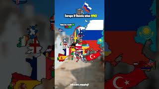 Europe if Russia wins WW3 mapping europe geography map fyp shorts viral [upl. by Woodring]